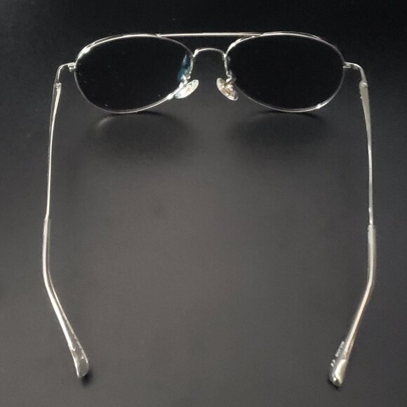 Classic Aviator Silver Blue Sunglasses [SOJOS] [Size 56-15-140] - Picture 5 of 7